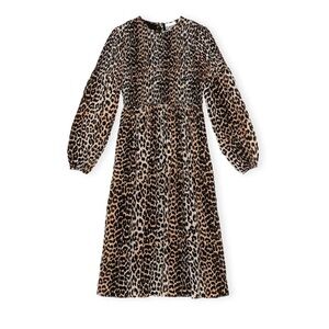 Ganni Georgette Smock Dress